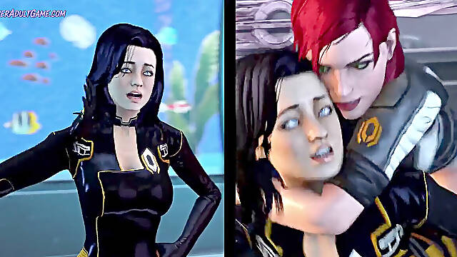 She boned All Her fuck holes - Futa red-haired Commander Destroys Her Pussy ( Uncensored Realistic )