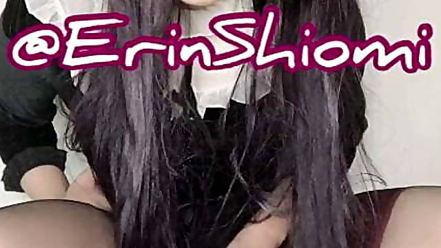 ErinShiomi cosplay for the first time and masturbate