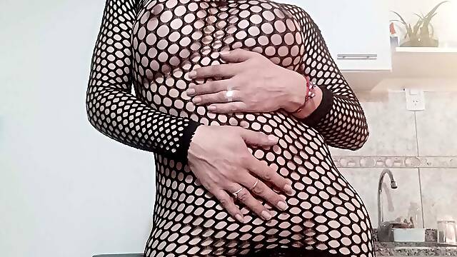 Shemale Cosplay Handjob Solo Compilation