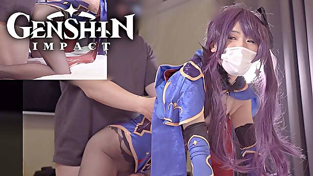 Genshin Impact Mona Cosplayer get Fucked, After Otaku Festival 10
