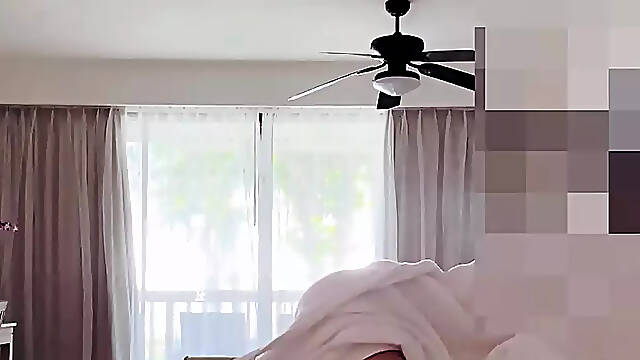 Having sex with her husbands subordinate because she caught sniffing her panties.