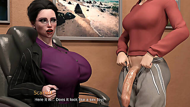 Big Futanari Dick For Fucking Hot BBW MILF With Massive Ass and Boobs - Milf Breeder Chapter 05 3D Futanari Games