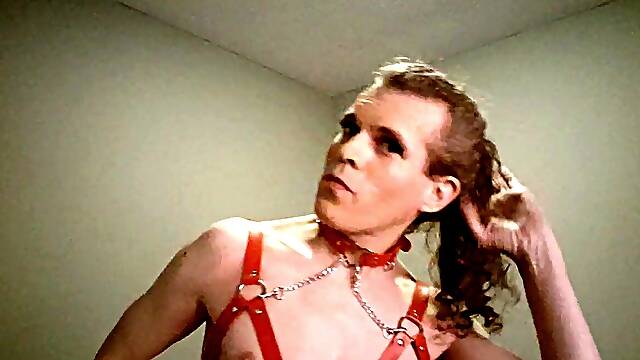 Sissy Femboy guzzles Bottle of their own RANCID jism. repugnant!