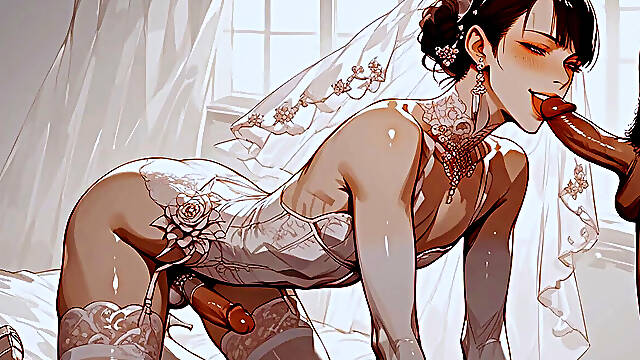 Anime manga porn Pinoy! Hot femboy bride gets her bootie porked by her big-dicked groom in Los Angeles.